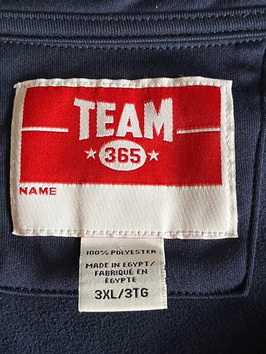 Loews Employee Track Jacket Merchandising Service Team Zip Up Pockets Blue 3XL - Picture 8 of 13