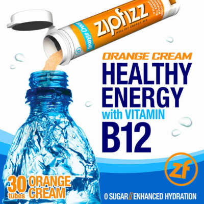 Zipfizz Healthy Energy Drink Mix, 30 Tubes - FREE SHIPPING! BEST PRICE!