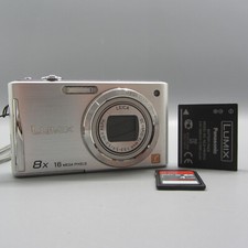 Panasonic fotocamera digitale Lumix DMC-FS35 16,1MP argento testata *Leggi*