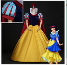 Blancanieves Adulto Disfraz Princesa Juegos con disfraces Vestido Halloween Fiesta Elegante Vestido de Baile