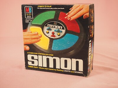 Vintage 1978 Simon Milton Bradley Electronics 