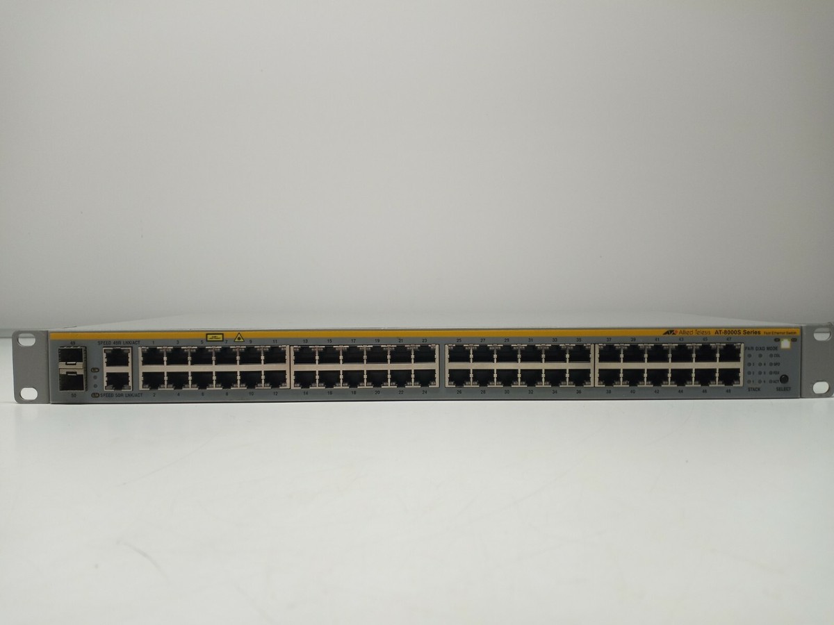 2台　新品未使用　Allied Telesis AT-GS920/8 Amazon | AT-GS920/8 レイヤー2スイッチ | Allied Telesis