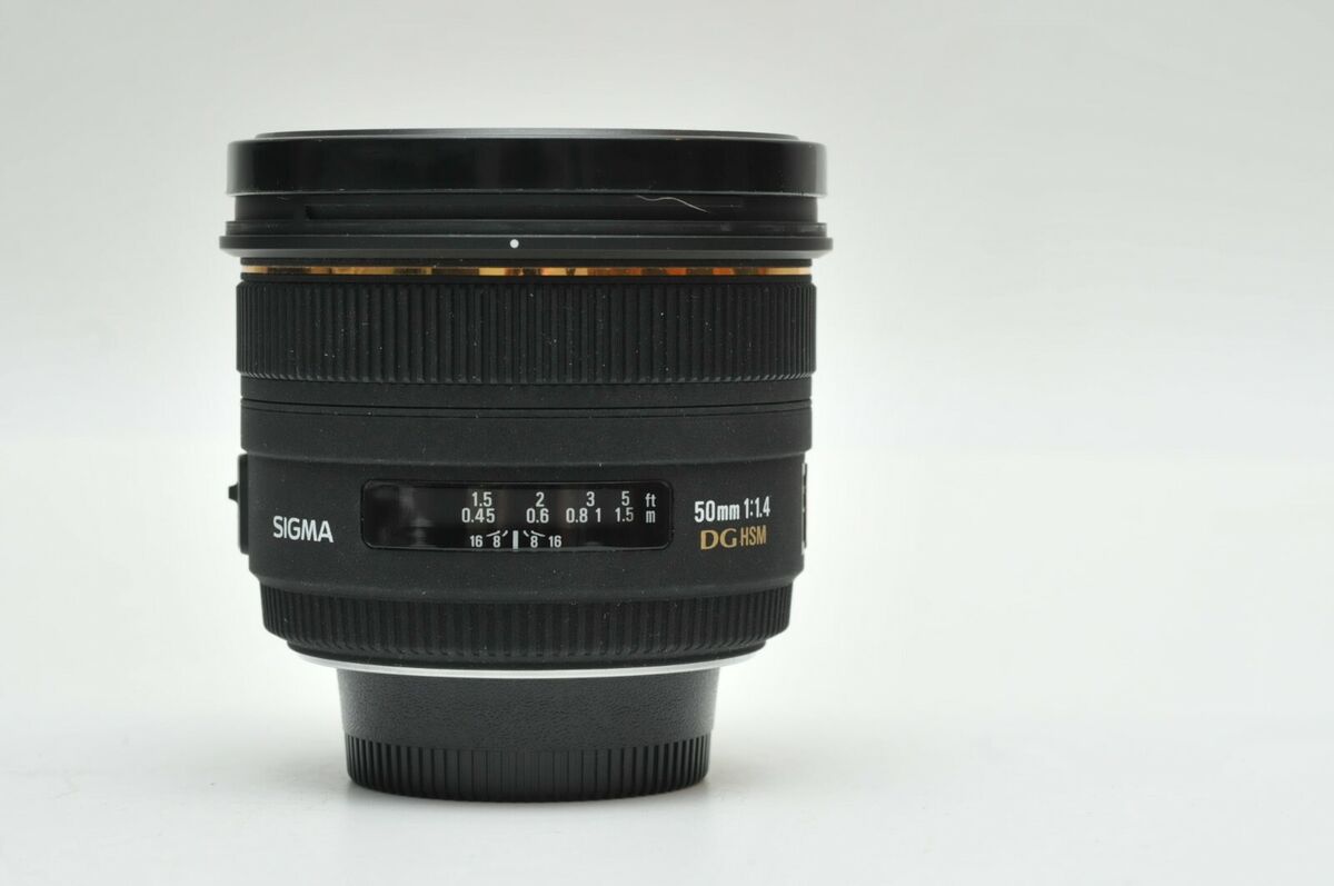 Sigma 50mm f/1.4 EX DG HSM Lens for Nikon F Mount AF | eBay Sigma 50mm f/1.4 EX DG HSM Lens for Nikon F Mount AF | eBay