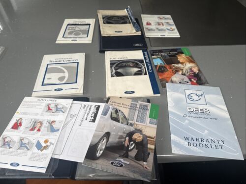 Ford Transit , Ford Fiesta ,Ford Escort Owners Guides/handbooks