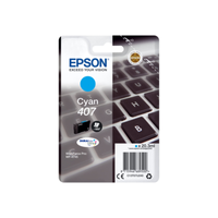 Epson 407 Tintenpatrone Cyan 20.3 Ml, Original, Tintenstrahl