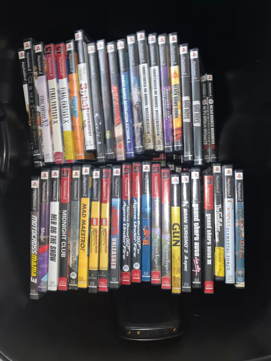 PlayStation 2 (PS2) Games - Pick & Choose Selection Lot (Shooter, Sports &  More)