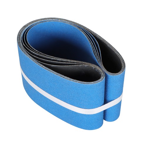 PREMIUM ZIRCONIA, X-WEIGHT SANDING BELTS 4" X 36", 5 - PACK, 120-GRIT - Picture 4 of 10