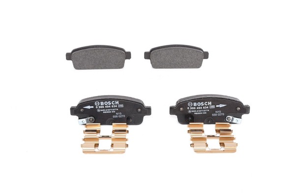 Bosch 0 986 494 634 Bremsbelagsatz, Scheibenbremse FüR Chevrolet, Opel, Opel-image