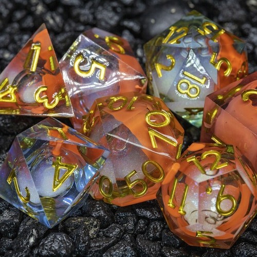 Sage's Mysteries - Sharp Edge Resin Dice Grab Bag | Dungeons DnD RPG - Picture 3 of 4