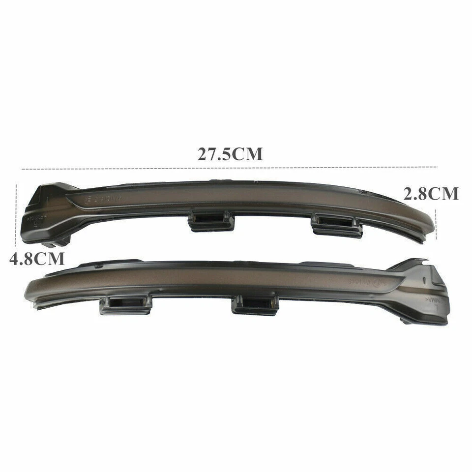 Sequential LED Side Mirror BlinkerTurn Signal Light forVW Golf Jetta MK7 GTI GLI - Imagem 4 de 4