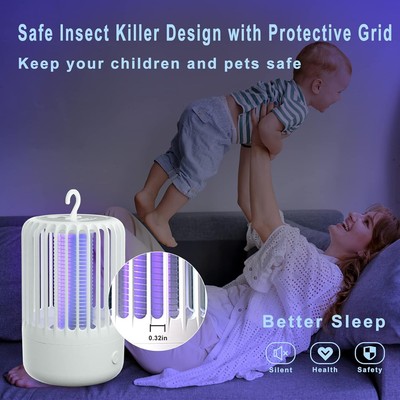 Electric Fly Catcher Bug Zapper Mosquito Killer Lamp Insect Pest Fly Killer