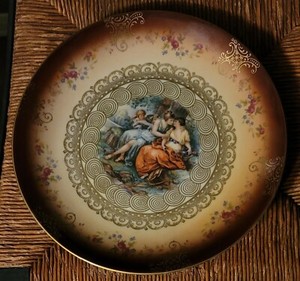 Vintage Mitterteich Bavaria Germany Porcelain Plate