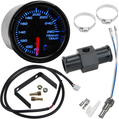 2 INCH TRANSMISSION OIL TEMP-ERATURE GAUGE HOSE ADAPTER FITTING SENDING UNIT KIT