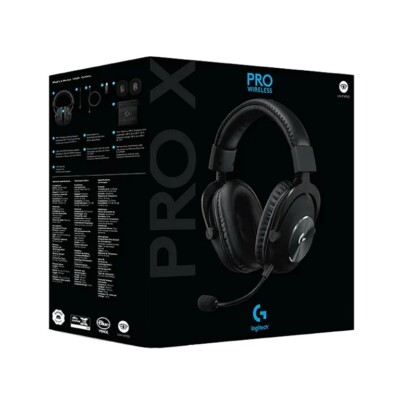 Logitech G PRO X Black Over-Ear Headset