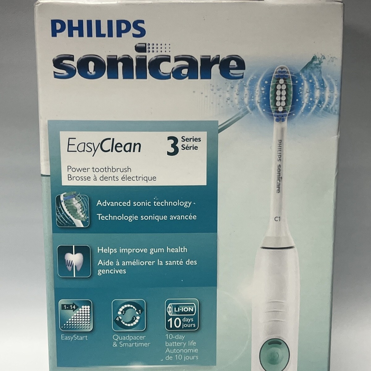 NEW SEALED Philips Sonicare Easy Clean Electric Toothbrush HX6511