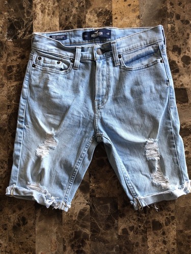 Hollister Mens Skinny Denim Short Epic 