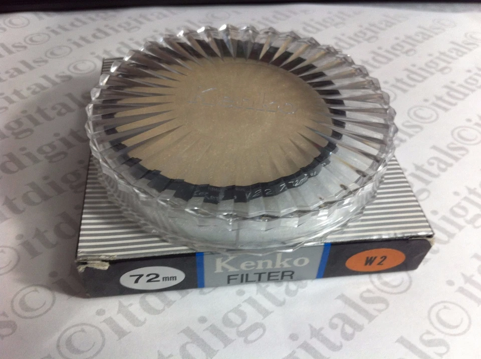 Professional Kenko 72mm Warming W2 Warm Orange Glass Lens Filter 72 mm Japan  - Image 3 of 3