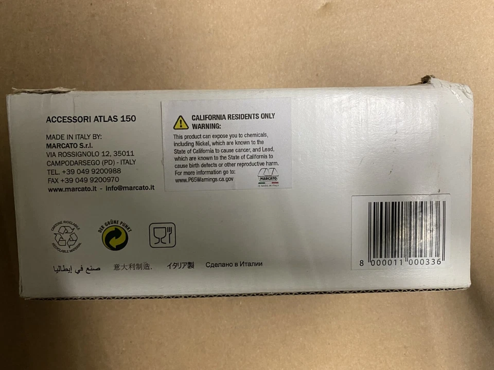 Marcato Atlas Linguine Pasta Cutter Attachment - Image 3 of 3