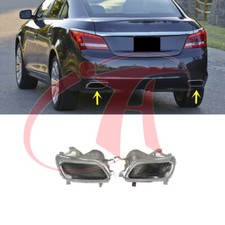 1 Pair Stainless Rear Exhaust Muffler Pipe Cover For Buick LaCrosse 2014-2016