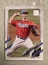 2021 Topps Update Cody Poteet RC Miami Marlins #US108