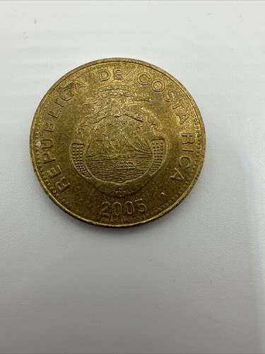 2005 COSTA RICA 500 COLONES - Ottima Moneta Grande - Foto 2 di 2