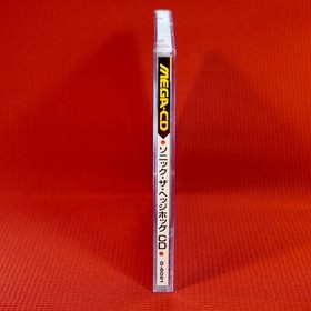 Sega Mega CD Sonic The Hedgehog w/Spine w/Reg card MCD Mega-CD Japan JPN JP Game