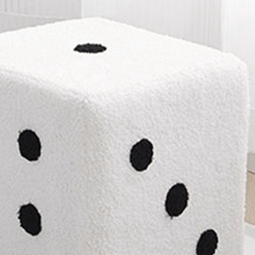 (29x29x25cm) Shoes Stool Smooth Touch Dice Design Foot Stool Soft - Picture 12 of 12