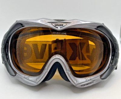 UVEX Ski/Snowboard Goggles Double Lens Supravision Anti Fog Yellow Lens New