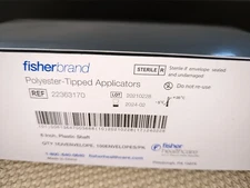 Fisherbrand™ Synthetic-Tipped Applicators box of (100)   22363170