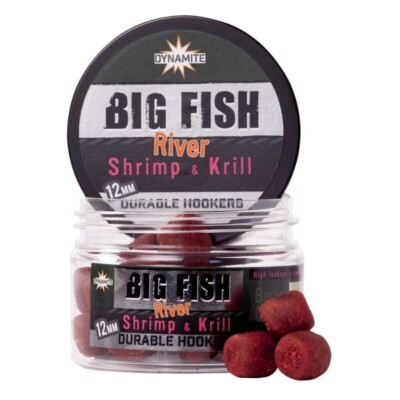 Dynamite Baits Big Fish River Durable Hook Pellets Shrimp & Krill - Hakenköder