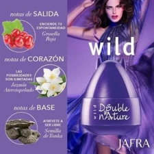 Jafra Double Nature wild Eau De Toilette 3.3 FL.OZ.