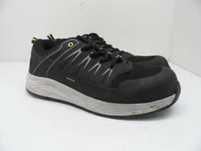Terra Men's Rebound 106003BLW Composite Toe Work Shoe Black/White/Yellow 9M