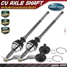2x Rear Left & Right CV Axle Assembly for Polaris Outlaw 500 2006-2007 525 07-11