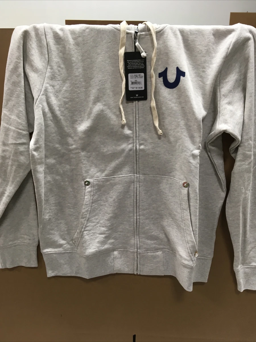 True religion oatmeal hoodie new arrivals