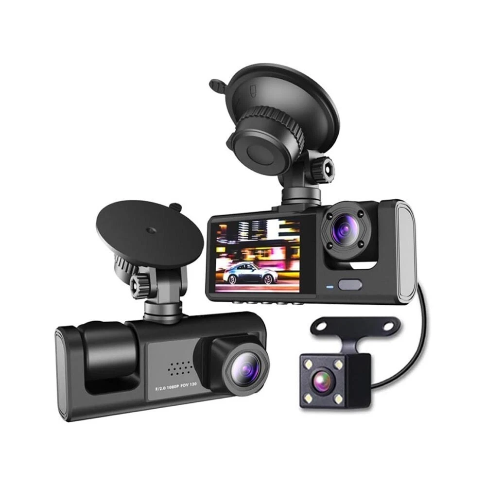 Dash Cam Kitvision KVDASHCAM - Videocamera HD 720p Con Rilevamento Movimento E Visione Notturna