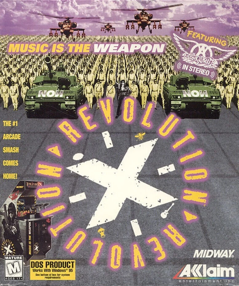 Revolution X PC CD Rom 1994 Acclaim Entertainment Midway Computer Video Game - Image 2 of 3