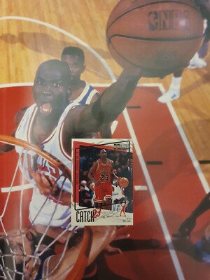 Michael Jordan #186 Catch 23 1997-98 Upper Deck Collector's Choice Chicago Bulls