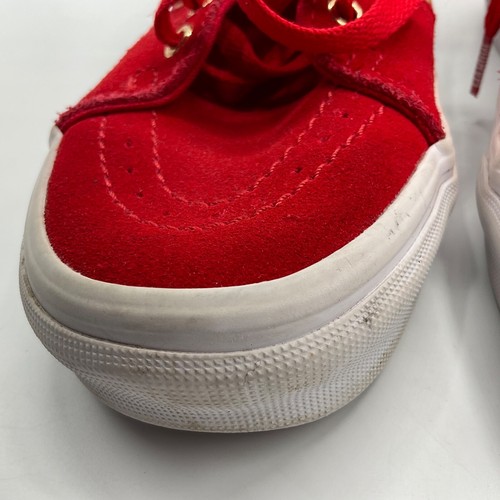 Vans Marvel Wonder Woman Size 7 Women’s Shoes Red Gold Blue White Earth 616 Skat - Picture 8 of 23