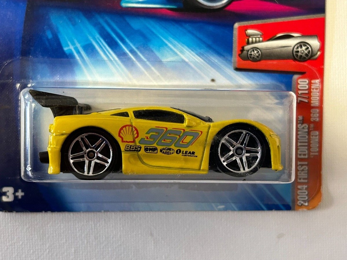 Hot Wheels 2004 #007 FIRST EDITIONS 'Tooned Ferrari 360 Modena 1