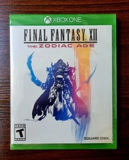 Final Fantasy XII The Zodiac Age (Xbox One) "US VERSION" Brand New sealed