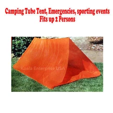 Shelter Tent 2 Person Tube Emergency Survival Hiking Camping  Outdoor Portable 