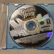 Guitar Hero World Tour Nintendo Wii Disc only