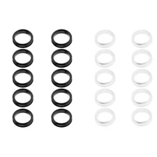 Lot 20Pcs Soft Rubber Finger Grips Inserts Sizer for Barber