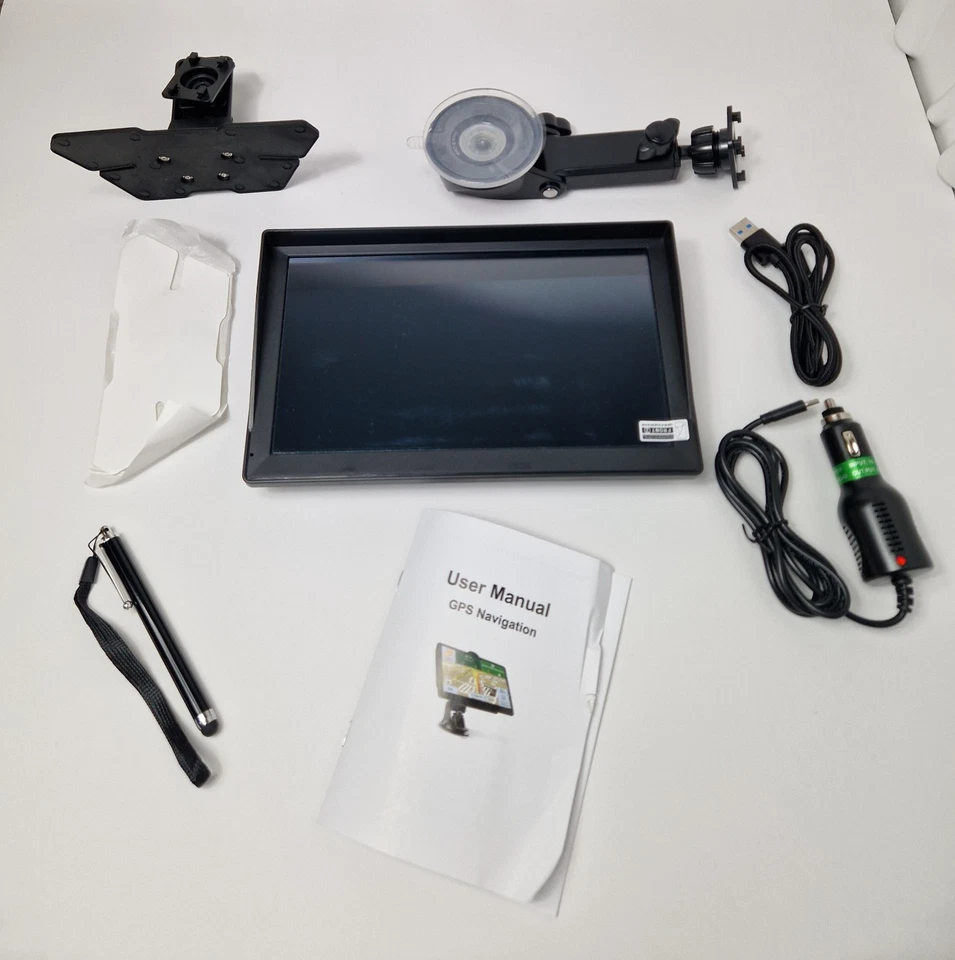 9" Sat Nav GPS for Car / Truck – 2025 UK Europe Maps, Free Updates, Speed Alerts - Image 3 of 4