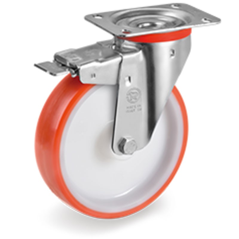 Ruota Tellure Rota Serie 60 100mm 170kg Poliuretano Termoplastico Shop