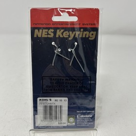 Official Nintendo Entertainment System NES Keyring Controller Keychain 2017 NEW