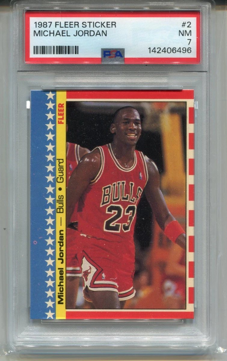 1987 Fleer Sticker Michael Jordan for sale | eBay