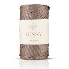Mink Sensy Polyester Rope, 3mm, 131 Yards, Polypropylene, Macrame, Crochet