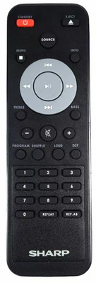 Originale Sharp Fernbedienung XL-B515D - XL-B515D