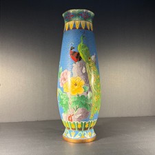 孔雀花瓶中国古董花瓶| eBay